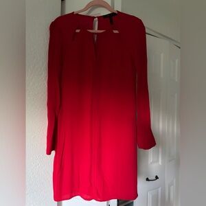 BCBGMaxAzria Red Mini Dress
